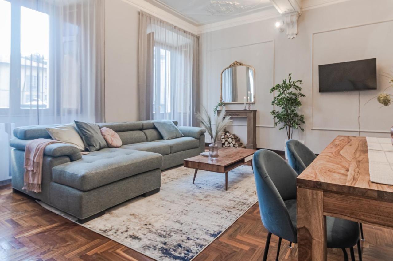 5 Min Historic Center Luxury White Lotus Mansion Apartman Como Kültér fotó